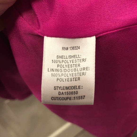 Halston Heritage Bell Skirt Satin Dress - Picture 5 of 5